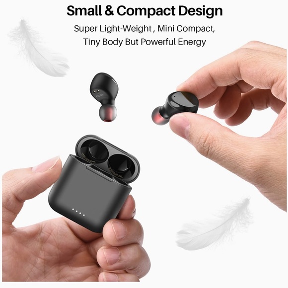 TOZO True Wireless Earbuds Bluetooth Headphones Wireless ChargingCase Waterproof - Picture 6 of 16